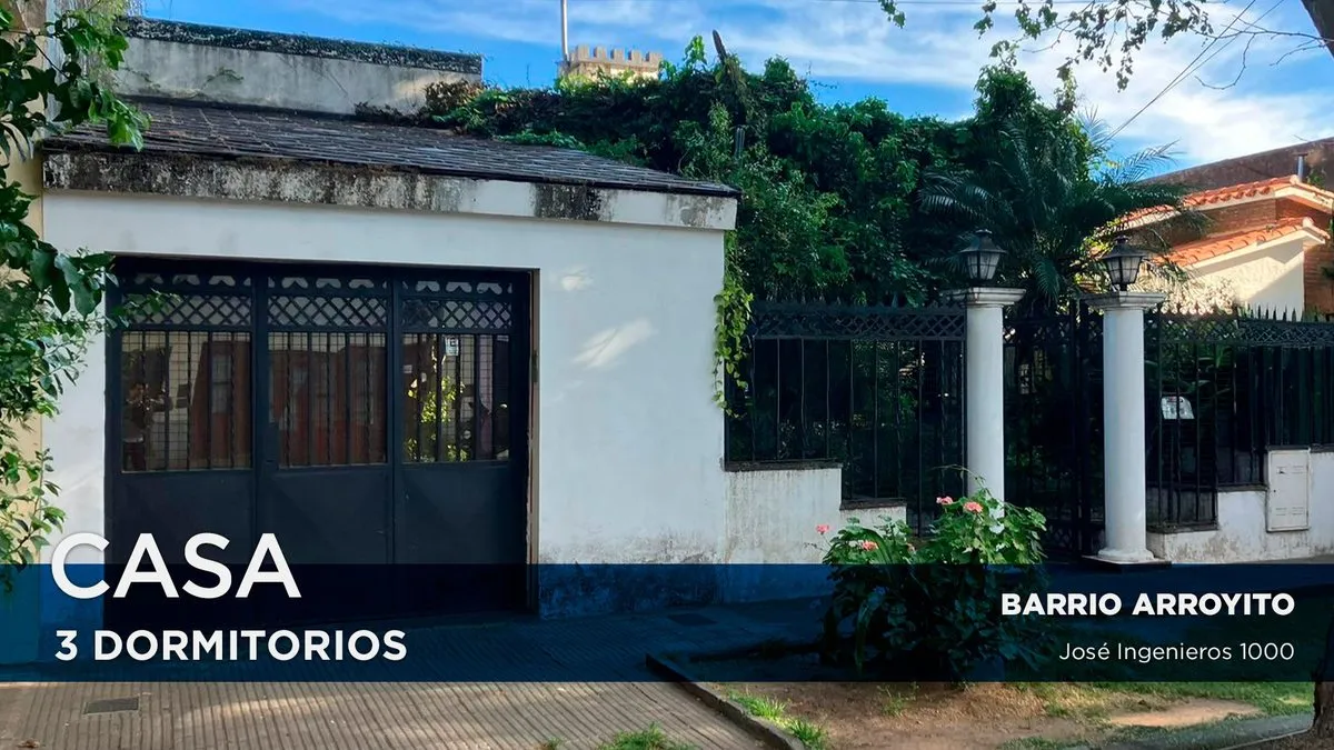 Casa en José Ingenieros 1000
