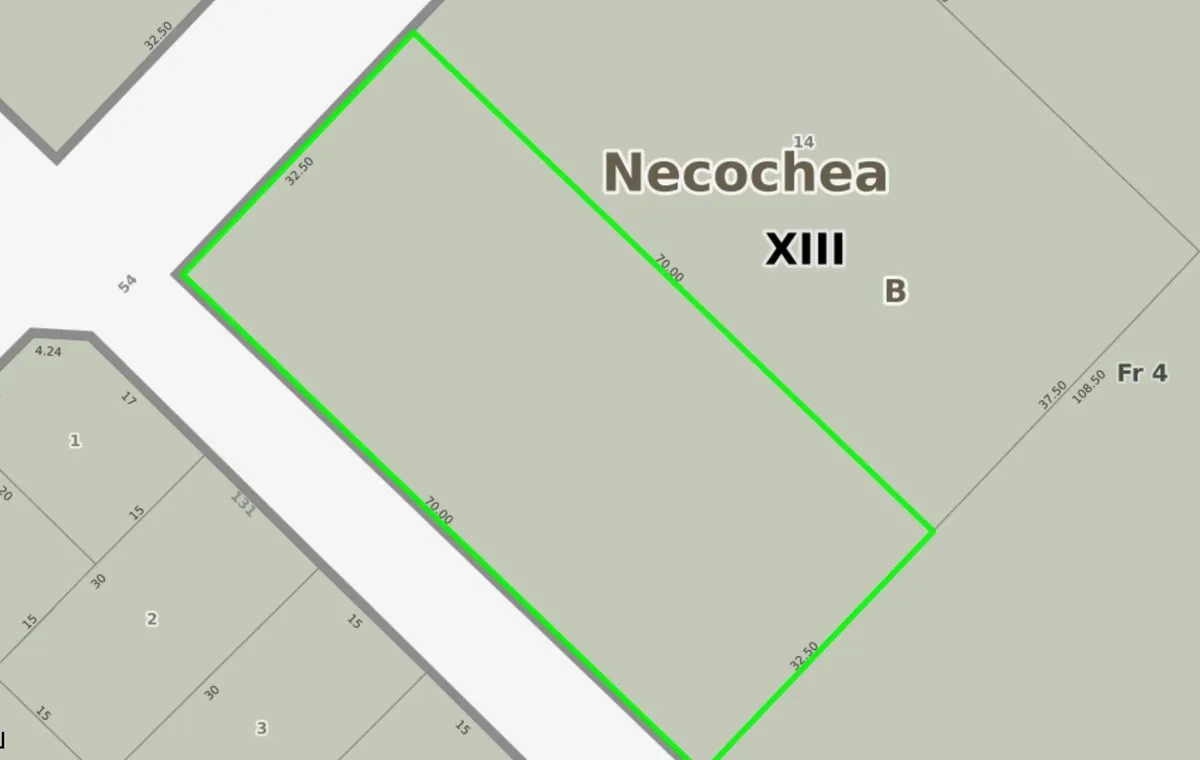 Lote en 131 y 54 S/N