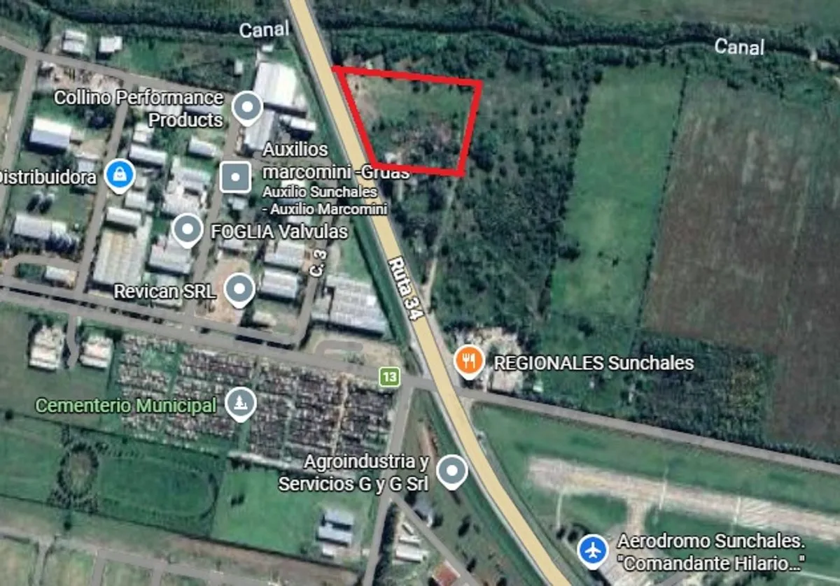 Lote en Ruta 34 S/N