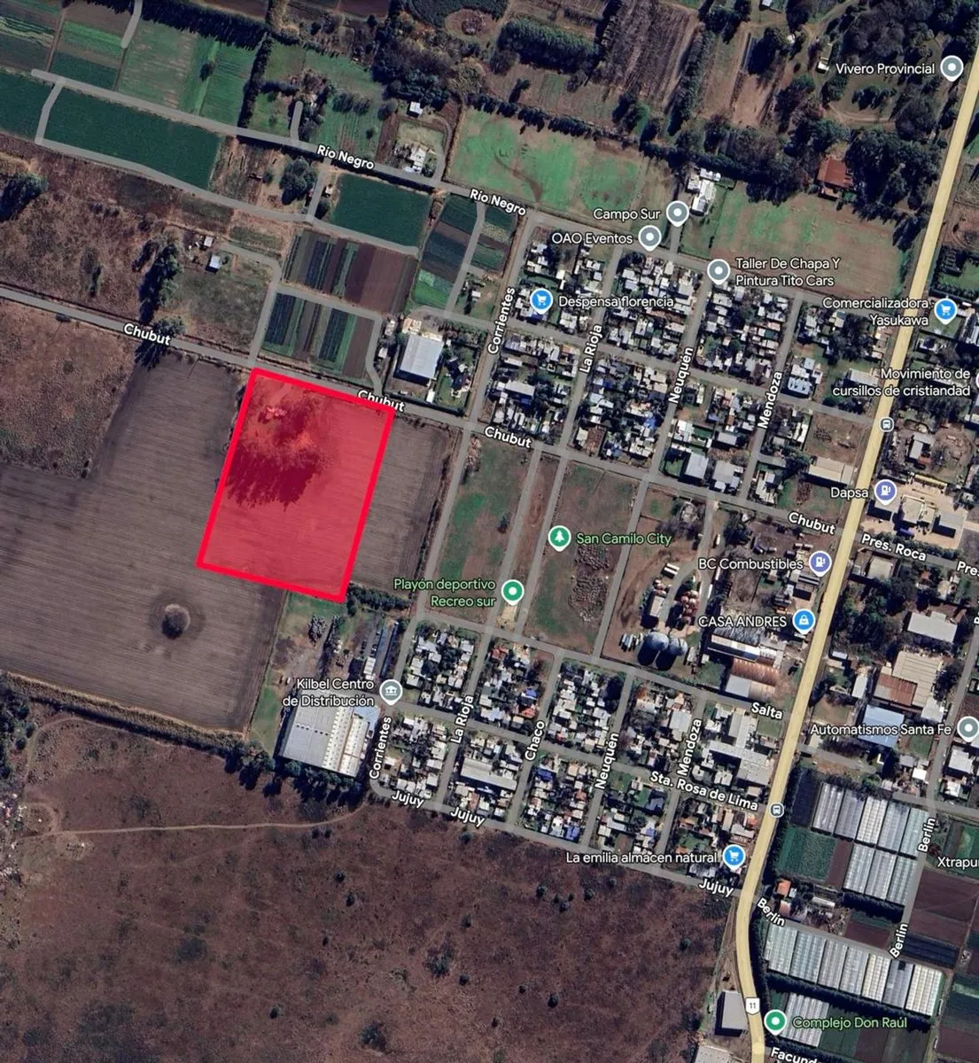 Campo en Chubut S/N
