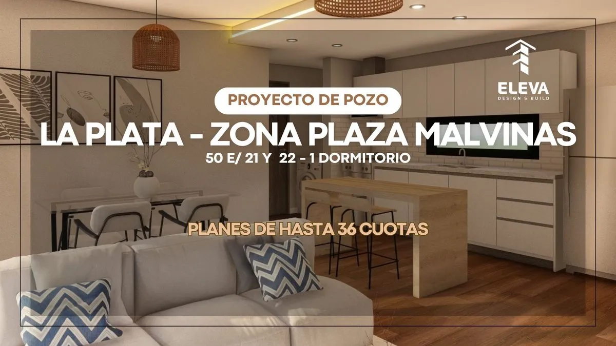 Departamento en 50 E/21 y 22 1300