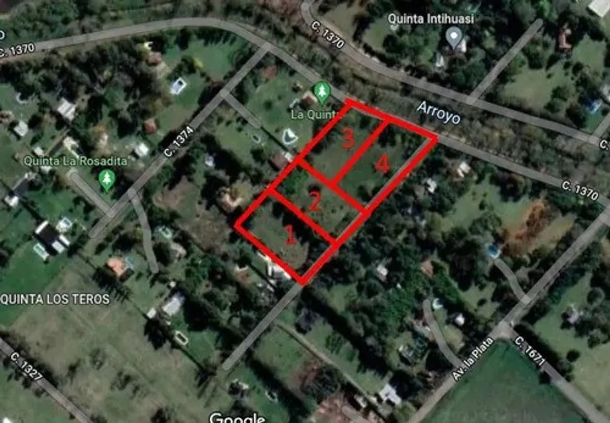 Lote en Calle 1376 y 1370 Villa San Luis Florencio Varela S/N