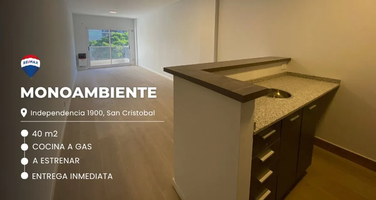 Departamento en Avenida Independencia 1900