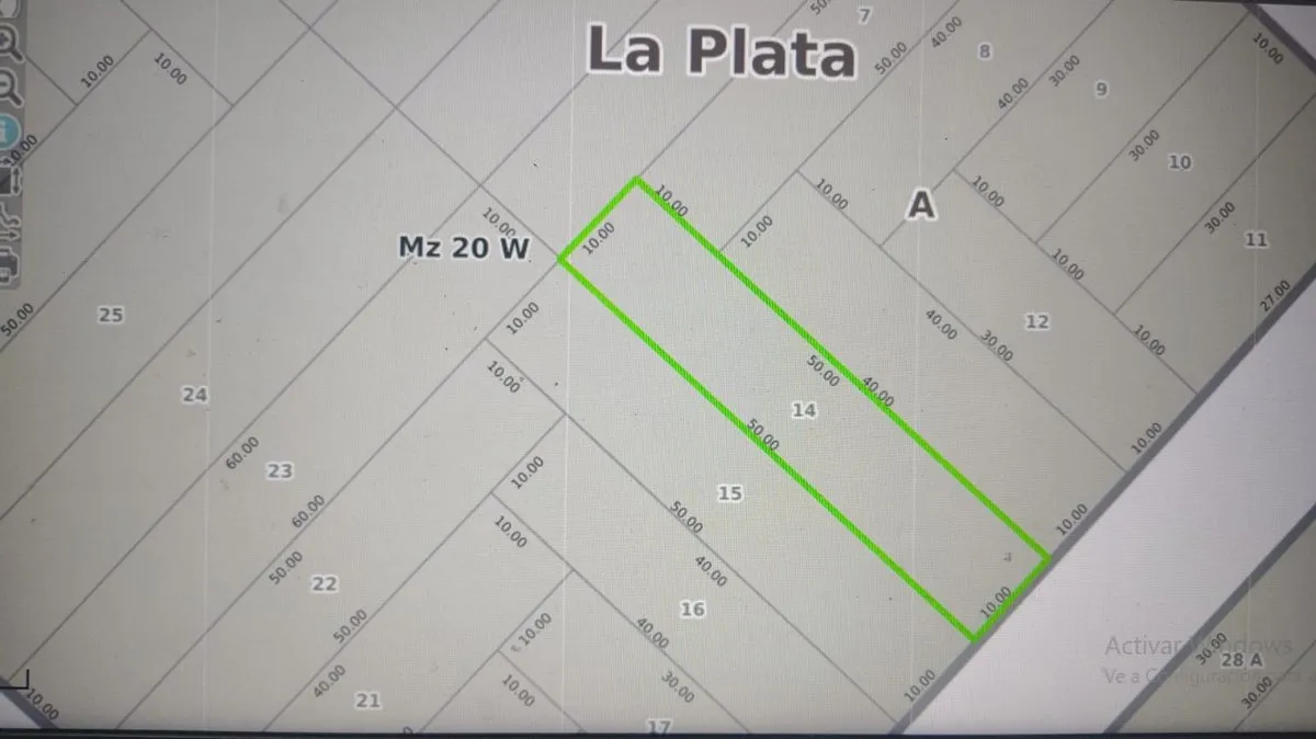 Lote en 503 E/ 24 y 25 S/N