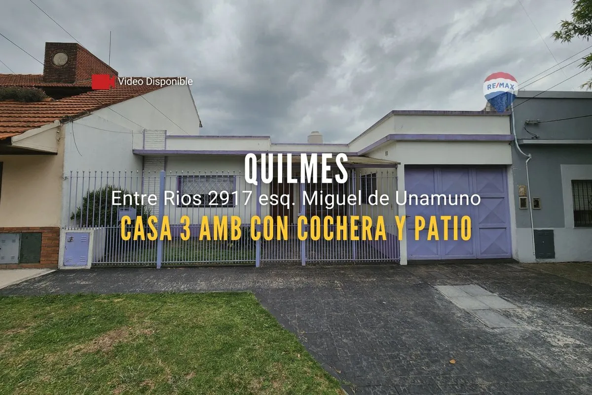Casa en Entre Ríos 2900