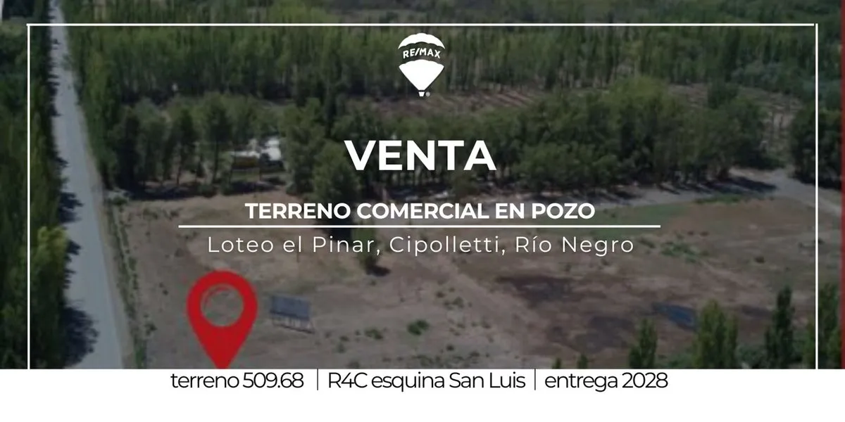 Lote en San Luis y Rimmele, Cipolletti, Rio Negro 4000