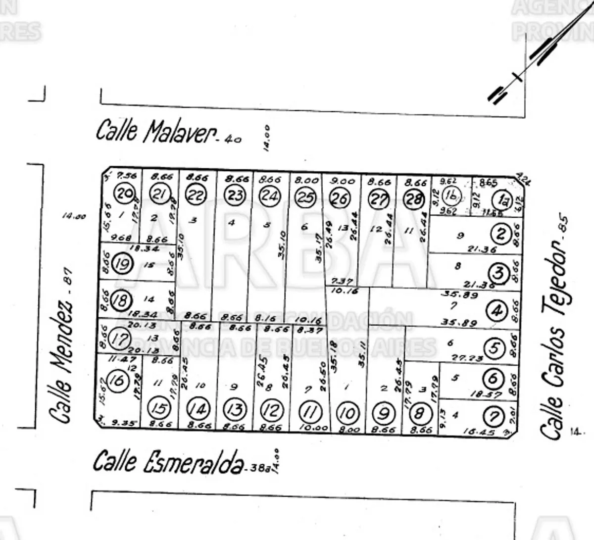 Lote en Esmeralda 4300