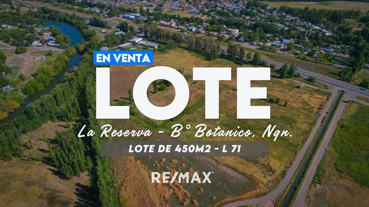 Lote en B° la Reserva, Ruta 22 S/N