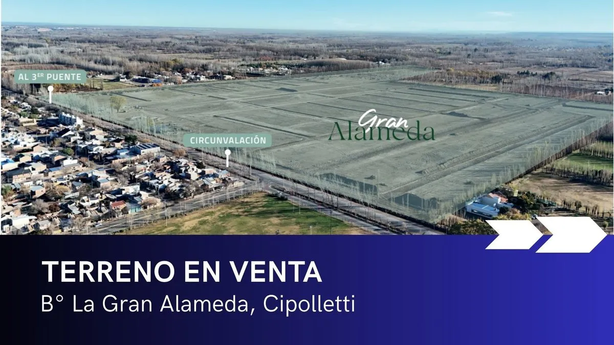 Lote en B° Gran Alameda S/N