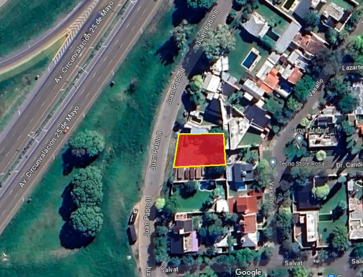 Lote en Juan Pablo Ii Bis 3100