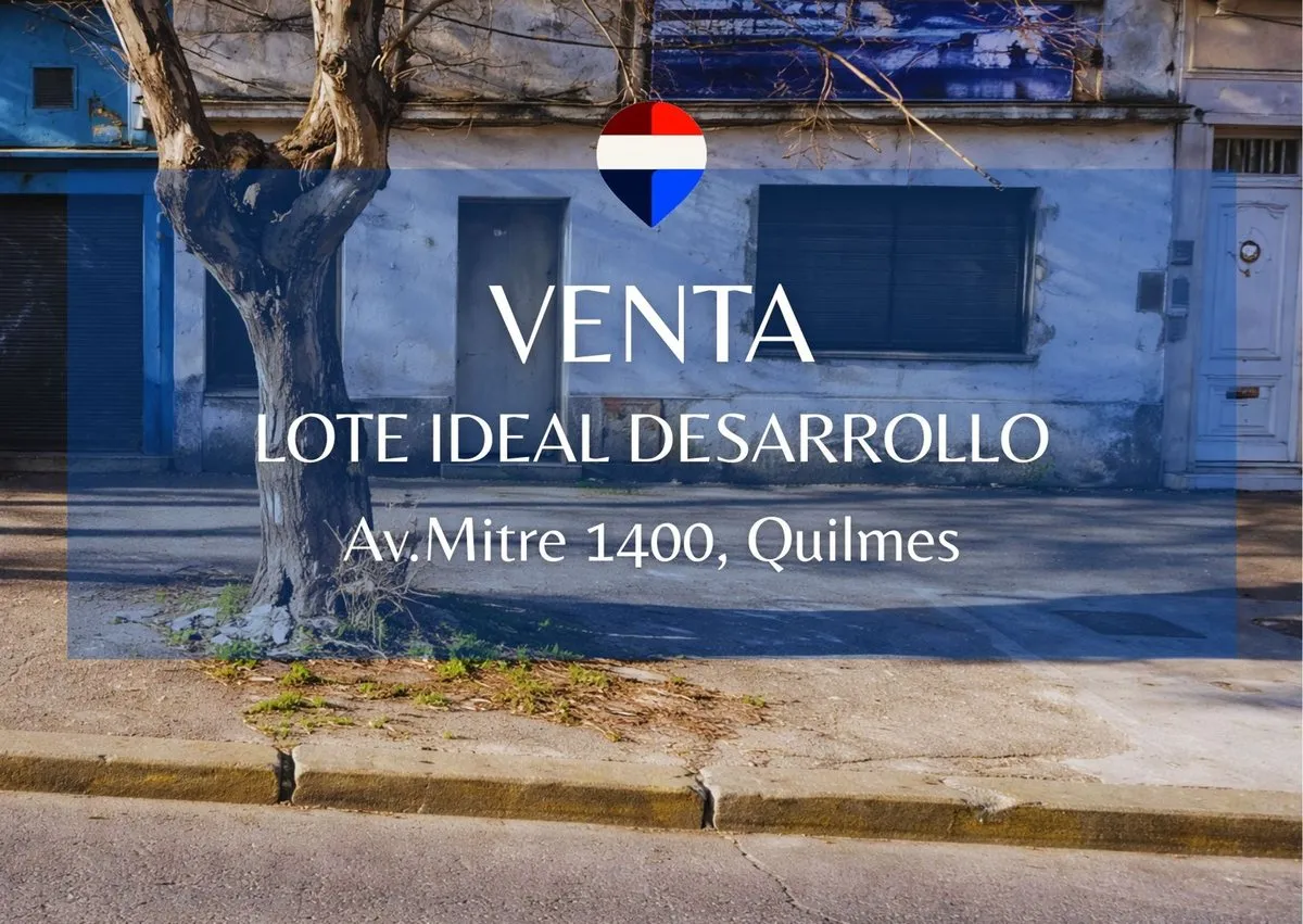Lote en Avenida Mitre 1100