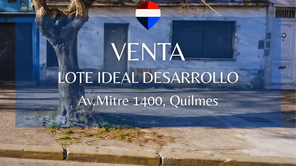 Lote en Avenida Mitre 1100