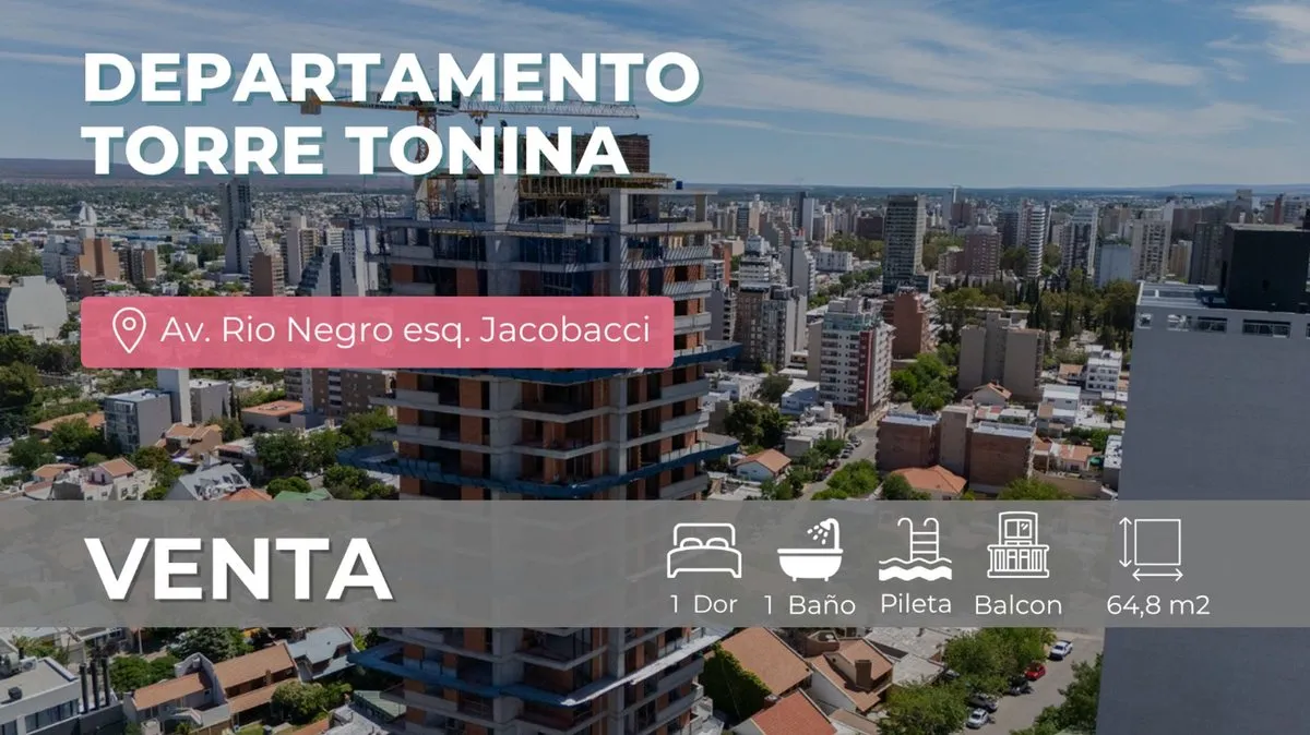 Departamento en Av. Rio Negro Esq. Jacobacci, San Antonio Oeste (sector Las Grutas) 100
