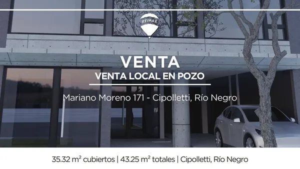 Local Comercial en Mariano Moreno 100