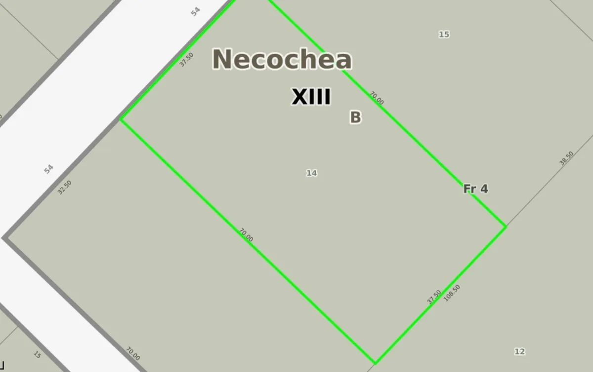 Lote en 131 y 54 S/N