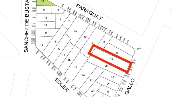 Lote en Gallo 1200