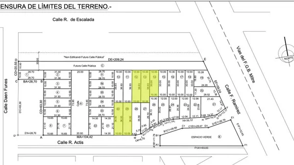 Lote en Actis 1900