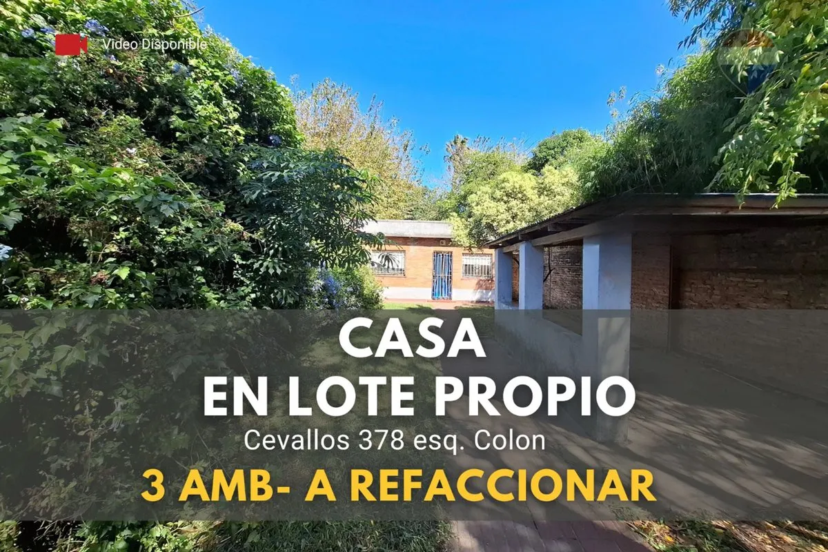 Casa en Cevallos 300