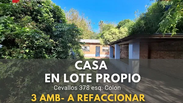 Casa en Cevallos 300