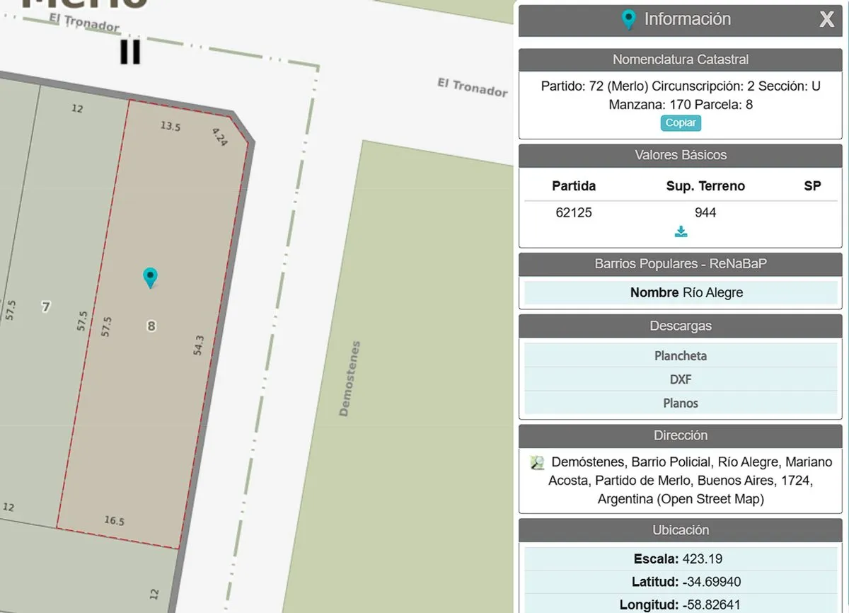 Lote en Calle Desconocida S/N