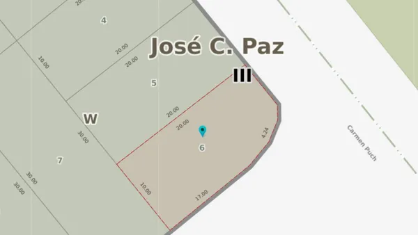Lote en Carmen Puch & Bahia Thetis S/N