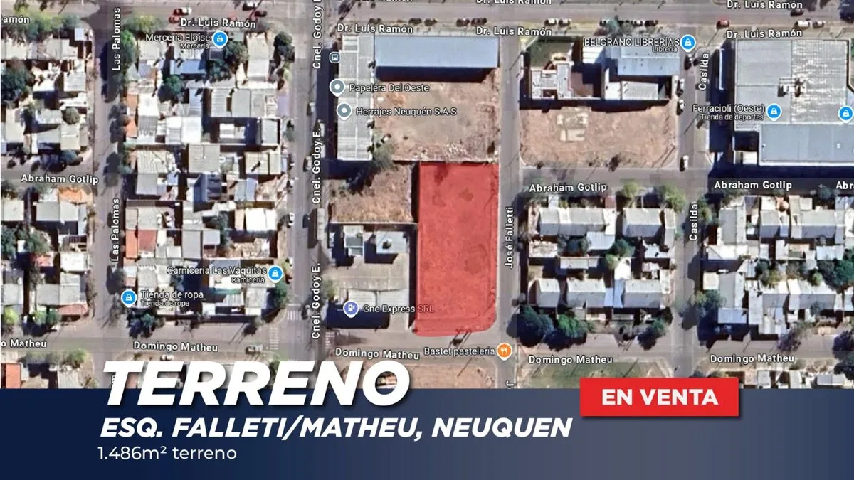 Lote en Falletti y Matheu S/N