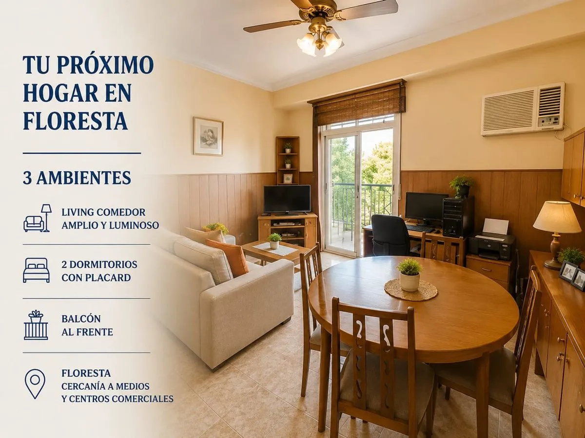 Departamento en Avenida Juan B. Justo 6500