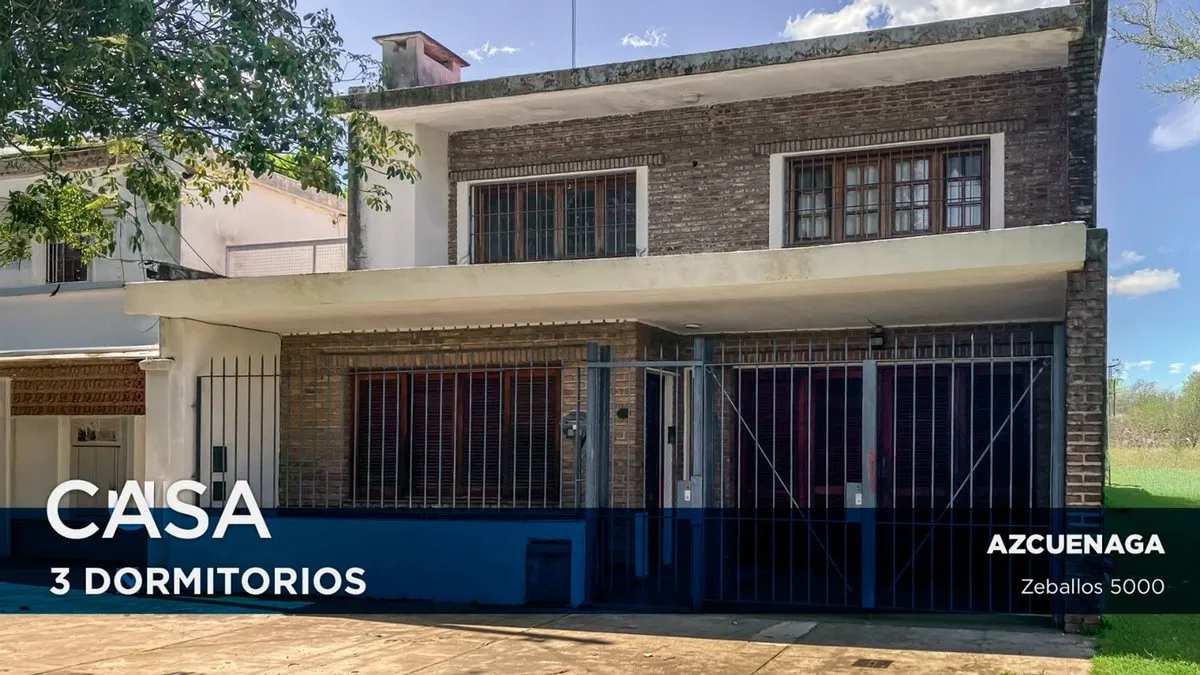 Casa en Zeballos 5000