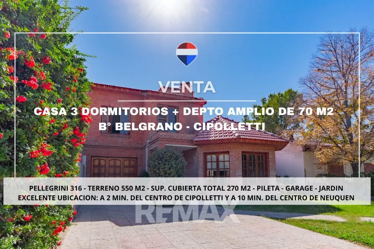 Casa en Presidente Pellegrini 300