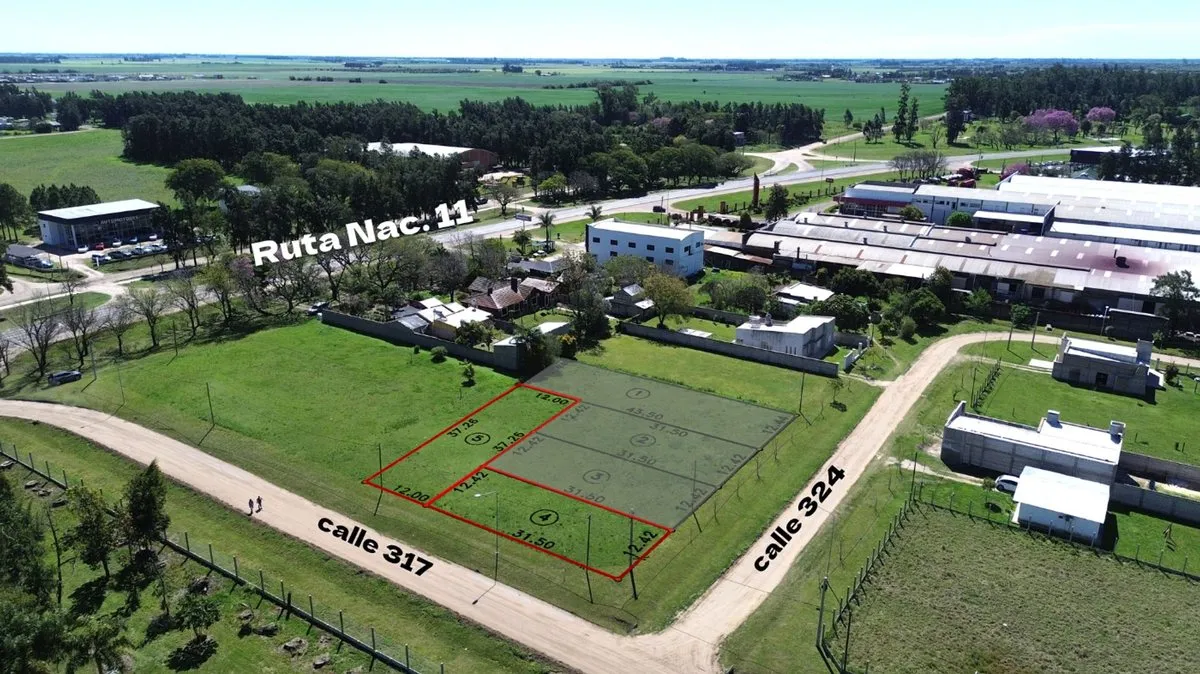 Lote en Calle 317 1100
