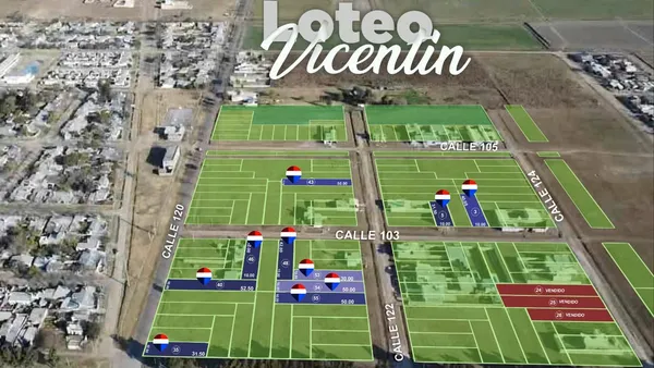 Lote en Calle 101 y 122 0