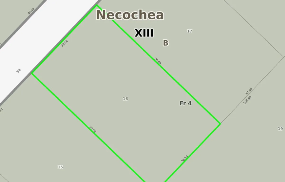 Lote en 131 y 54 S/N