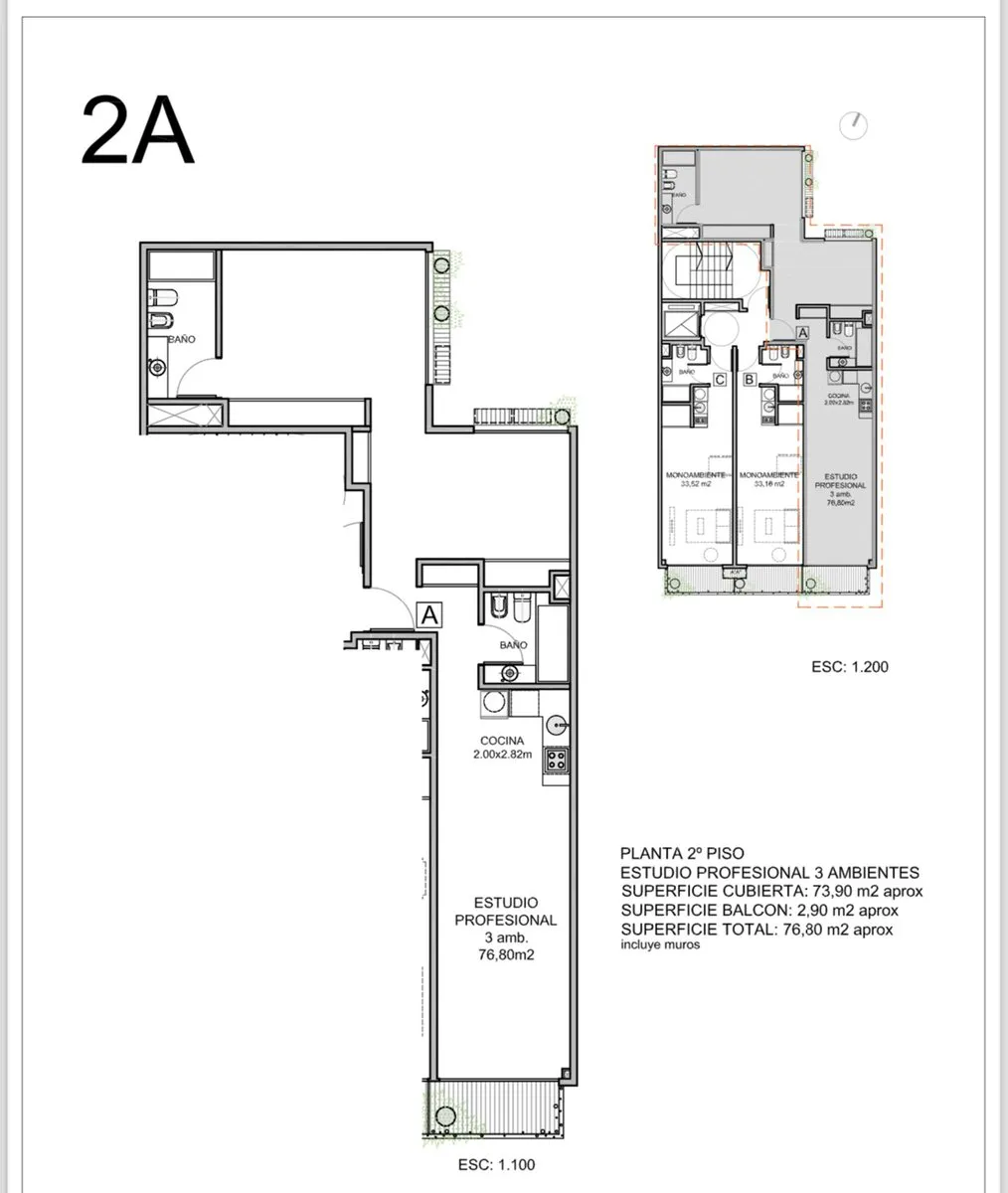 Departamento en Nuñez 2300