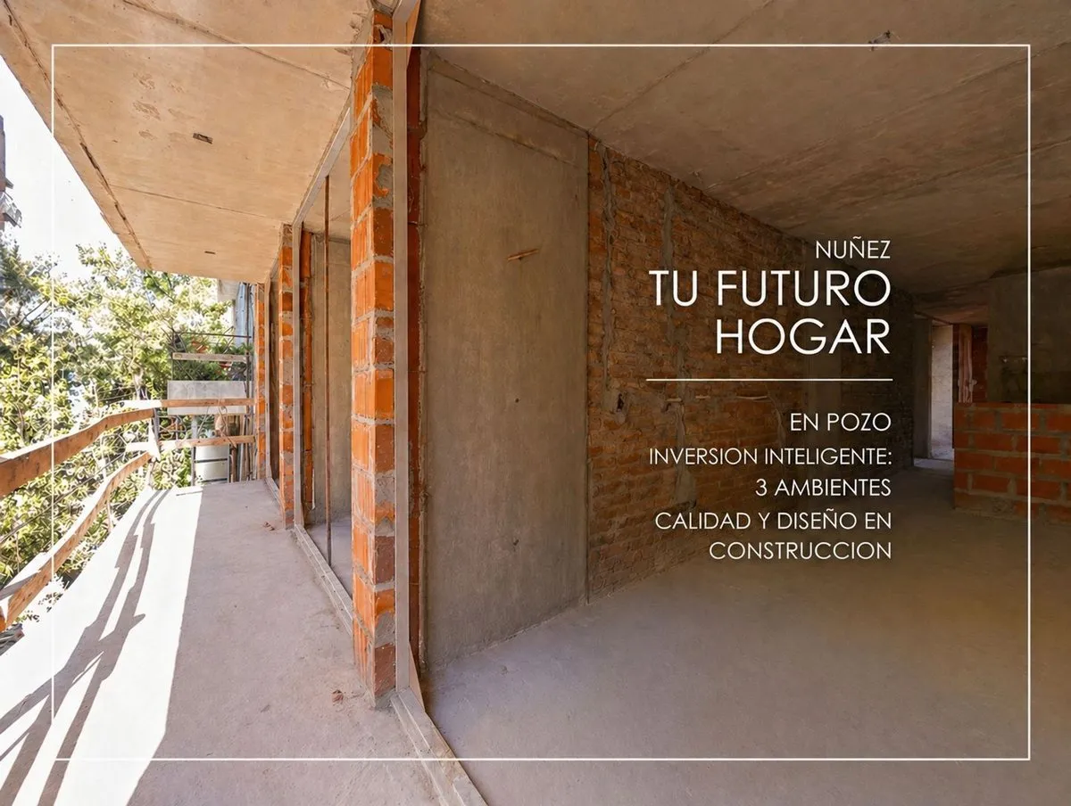Departamento en Nuñez 2300