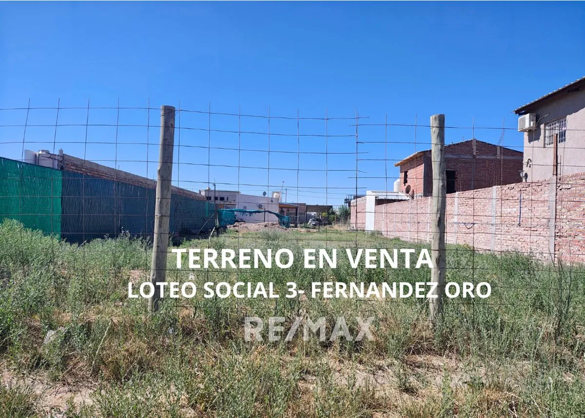 Lote en Los Arrayanes 1500
