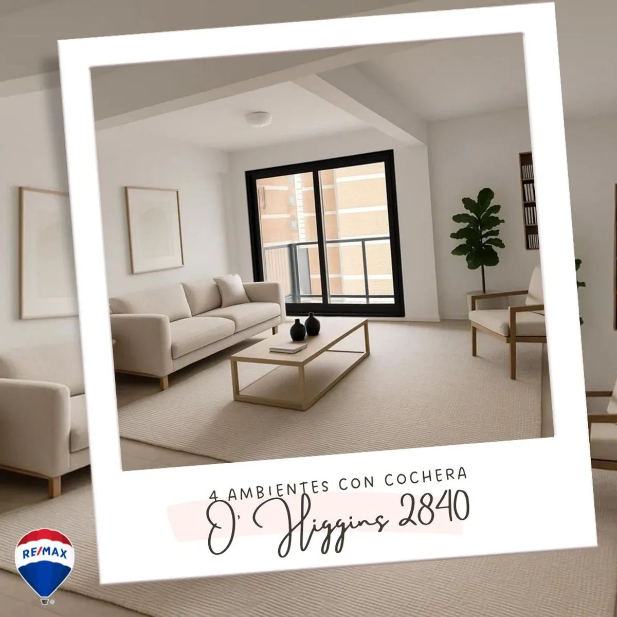 Departamento en O'higgins 2800