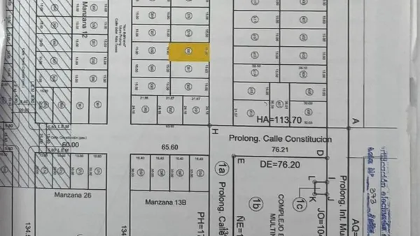 Lote en Calle Chubut S/N