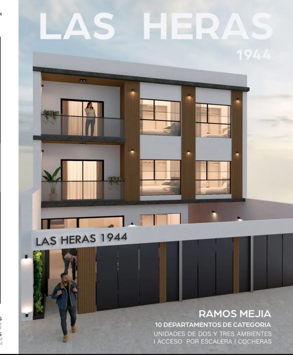 Departamento en Las Heras 1900