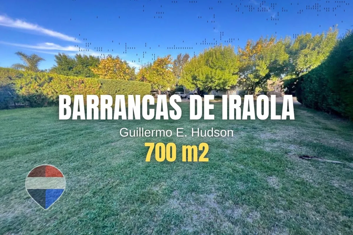 Lote en Barrancas de Iraola 100