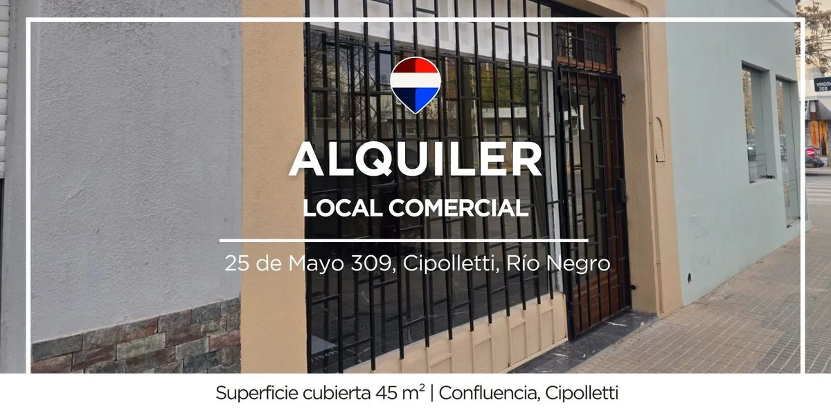 Local Comercial en 25 de Mayo 300