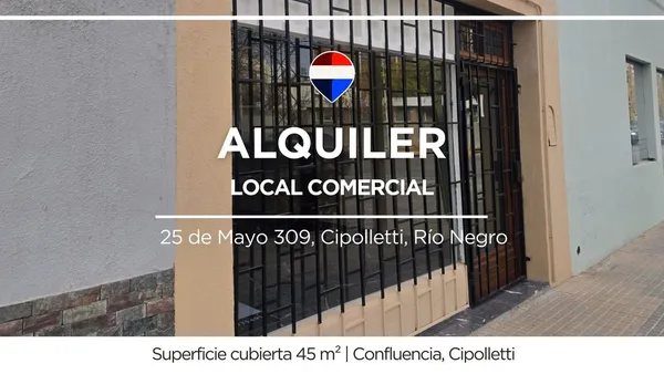 Local Comercial en 25 de Mayo 300