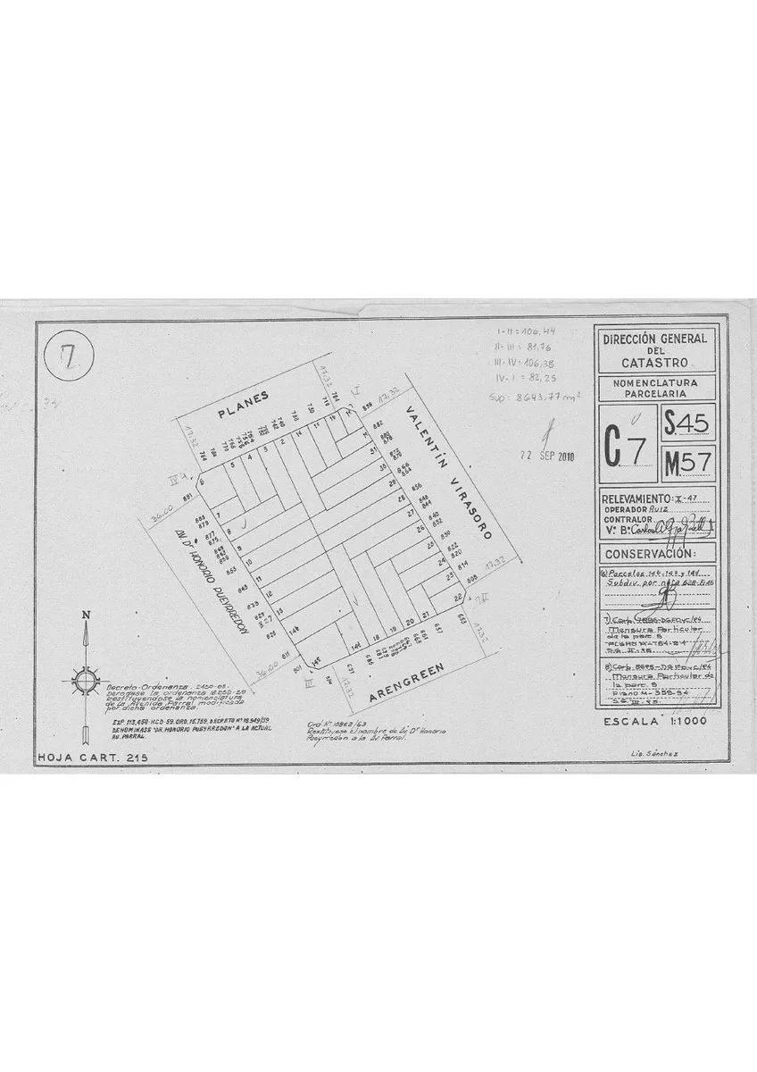 Lote en Valentín Virasoro 800