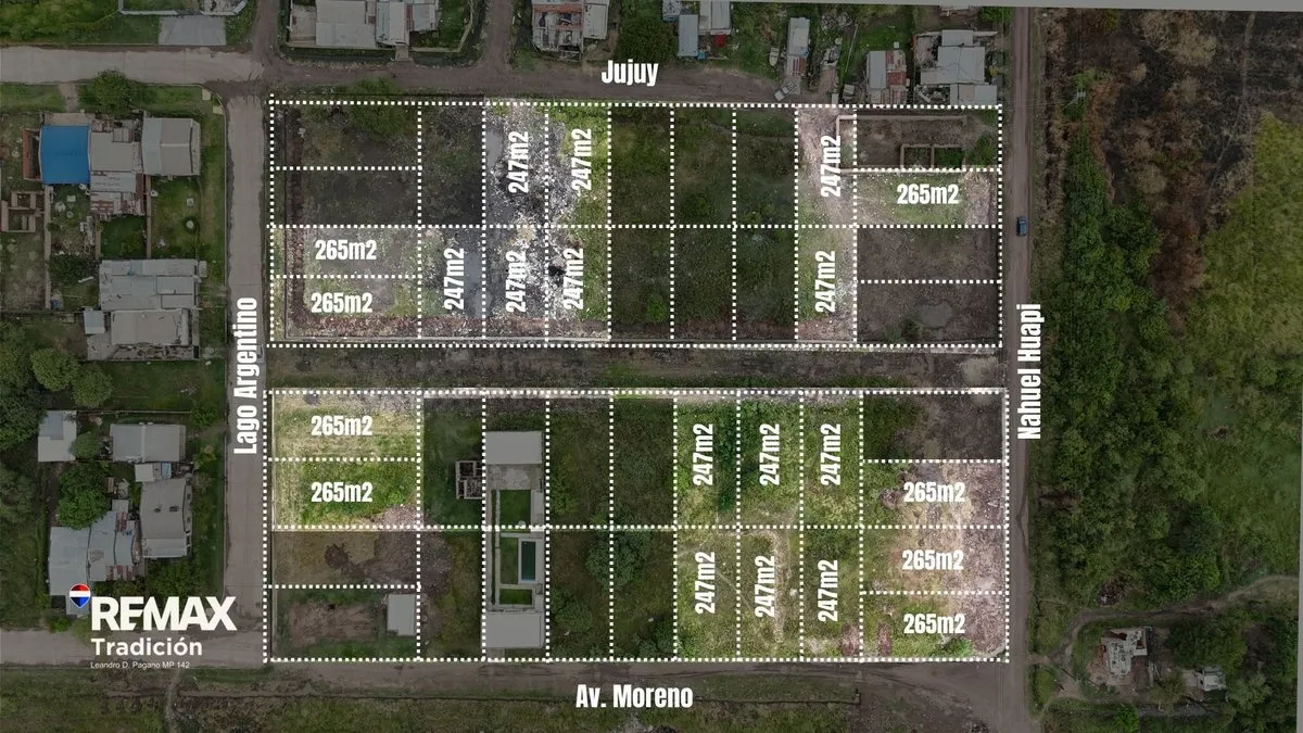 Lote en Av. Moreno y Lago Argentino S/N