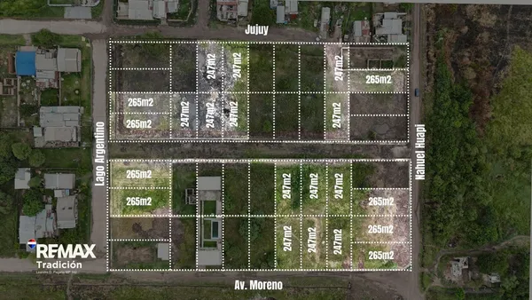 Lote en Av. Moreno y Lago Argentino S/N