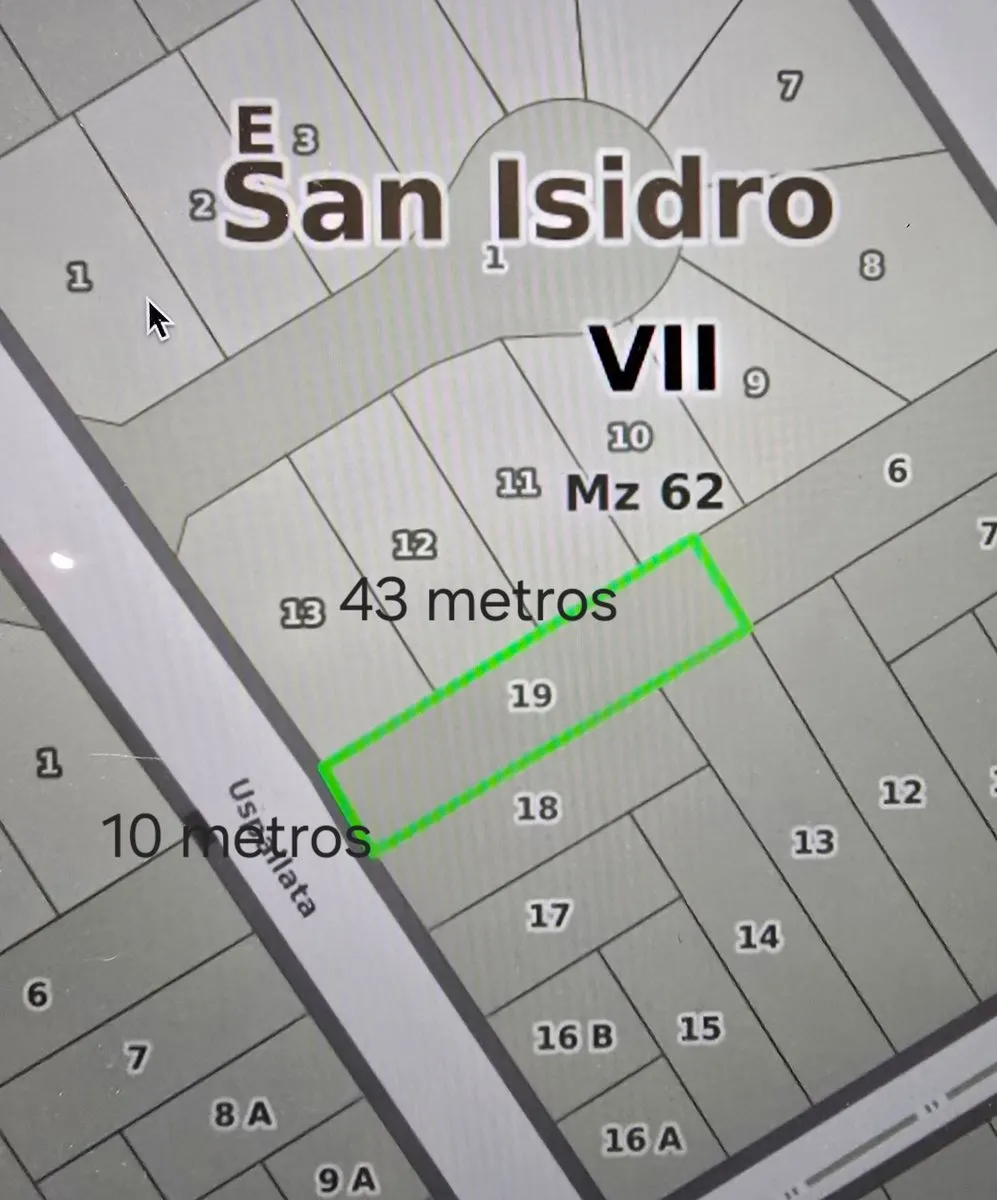Lote en Uspallata 2200