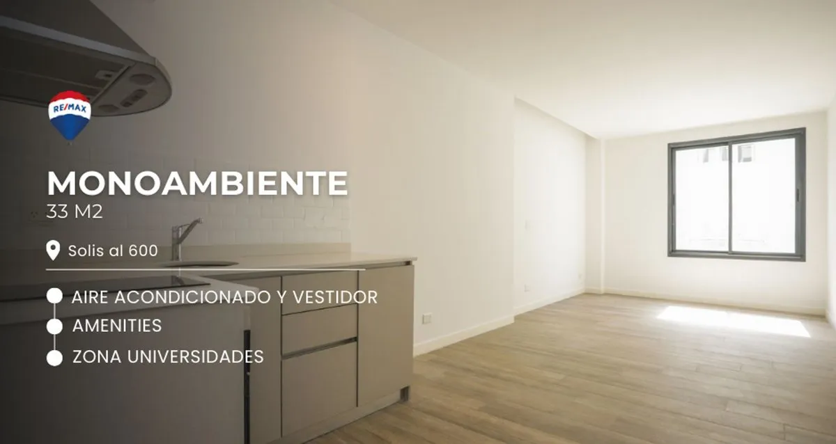 Departamento en Solís 600
