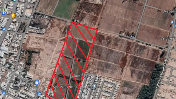 Lote en Julio a Roca 1500