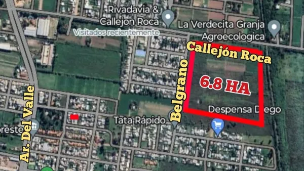 Lote en Callejón Roca 2100