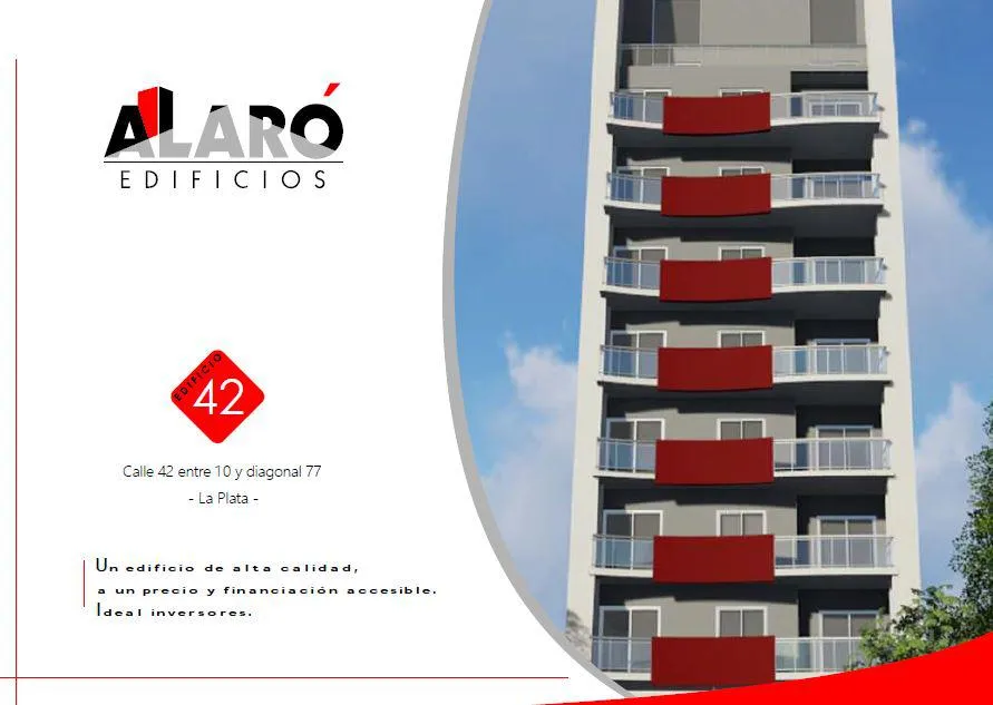 Departamento en 42 e/ 9 y Diagonal 77 7 C