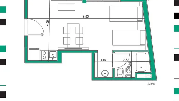 Departamento en Sarmiento 4200